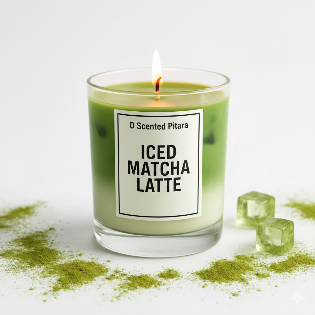 Matcha Candles ( iced matcha & strawberry matcha ) 
