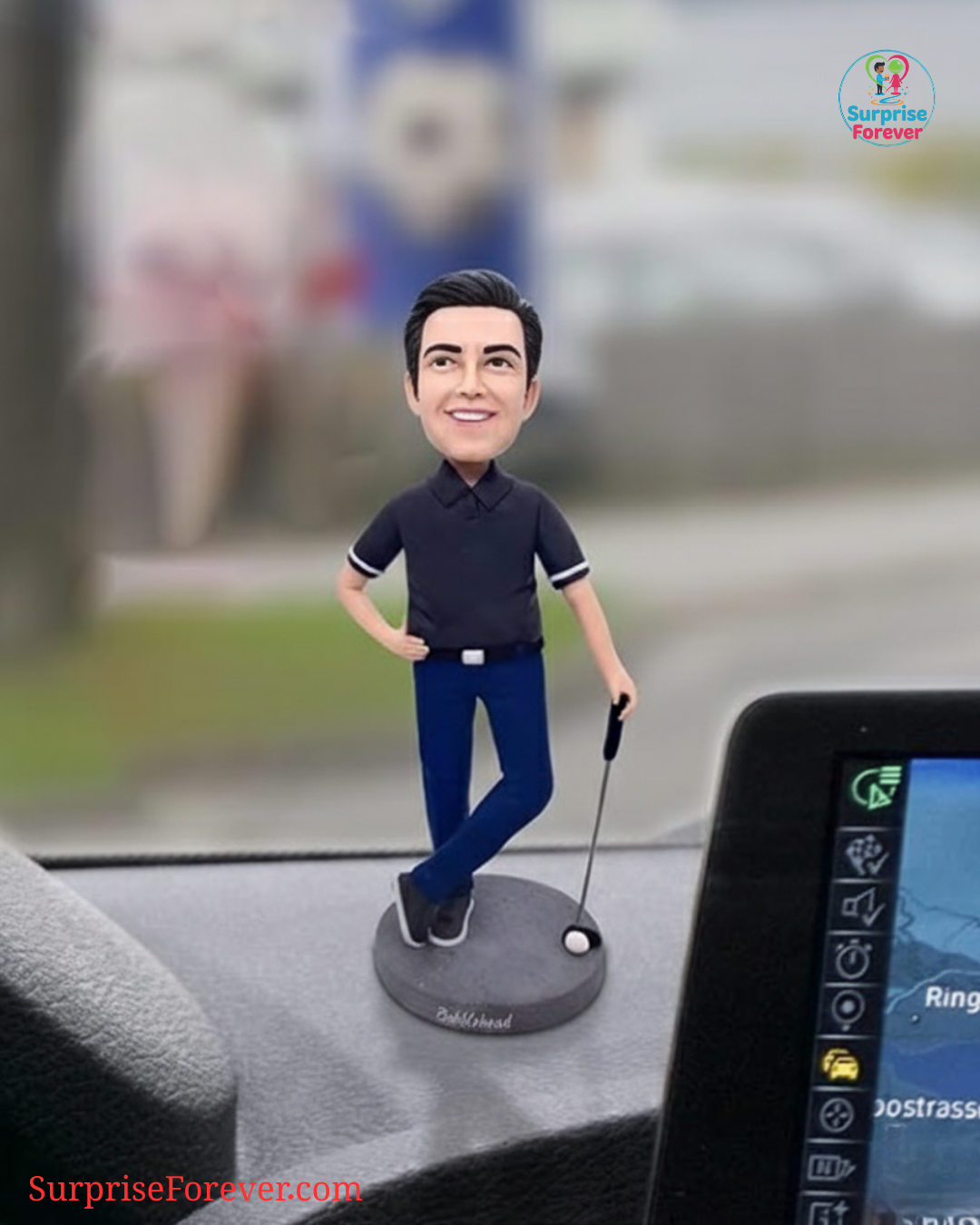 Your Car - Custom Dashboard Bobbleheads "1" Person