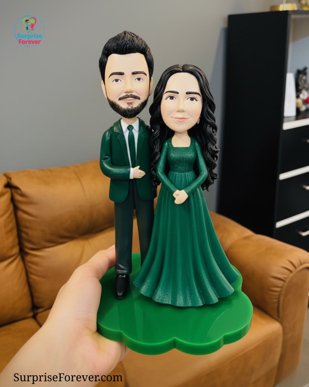 Cartoonish "Couple" Real Face Complete Outfit