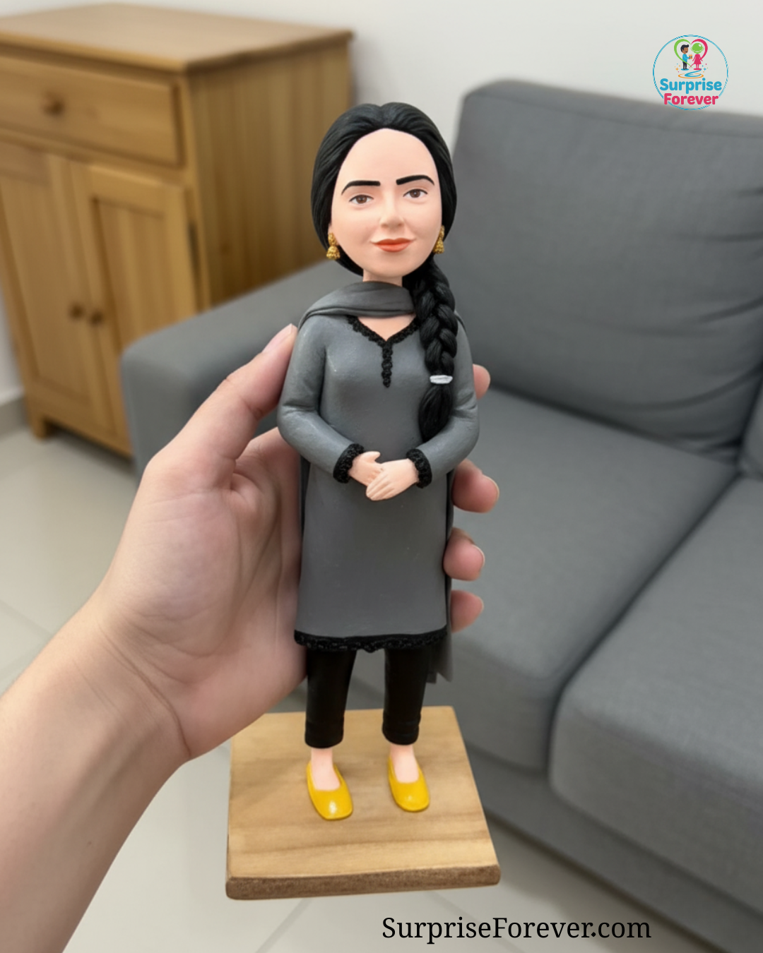 Personalized "1" Person Real Face Complete Outfit