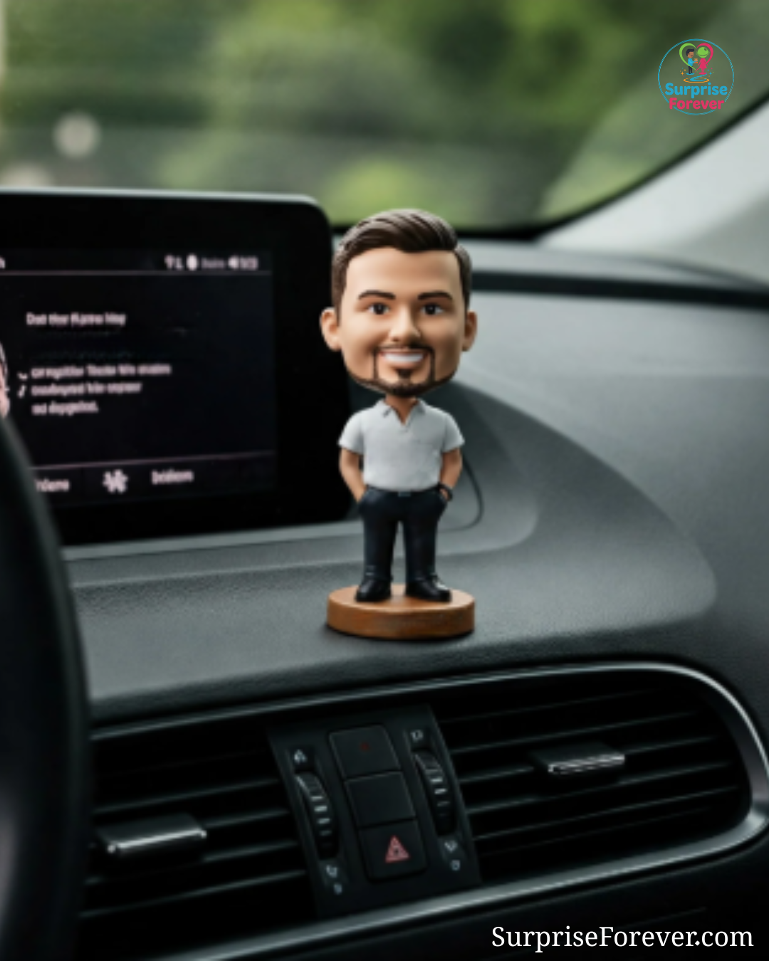 Your Car - Custom Dashboard Bobbleheads "1" Person