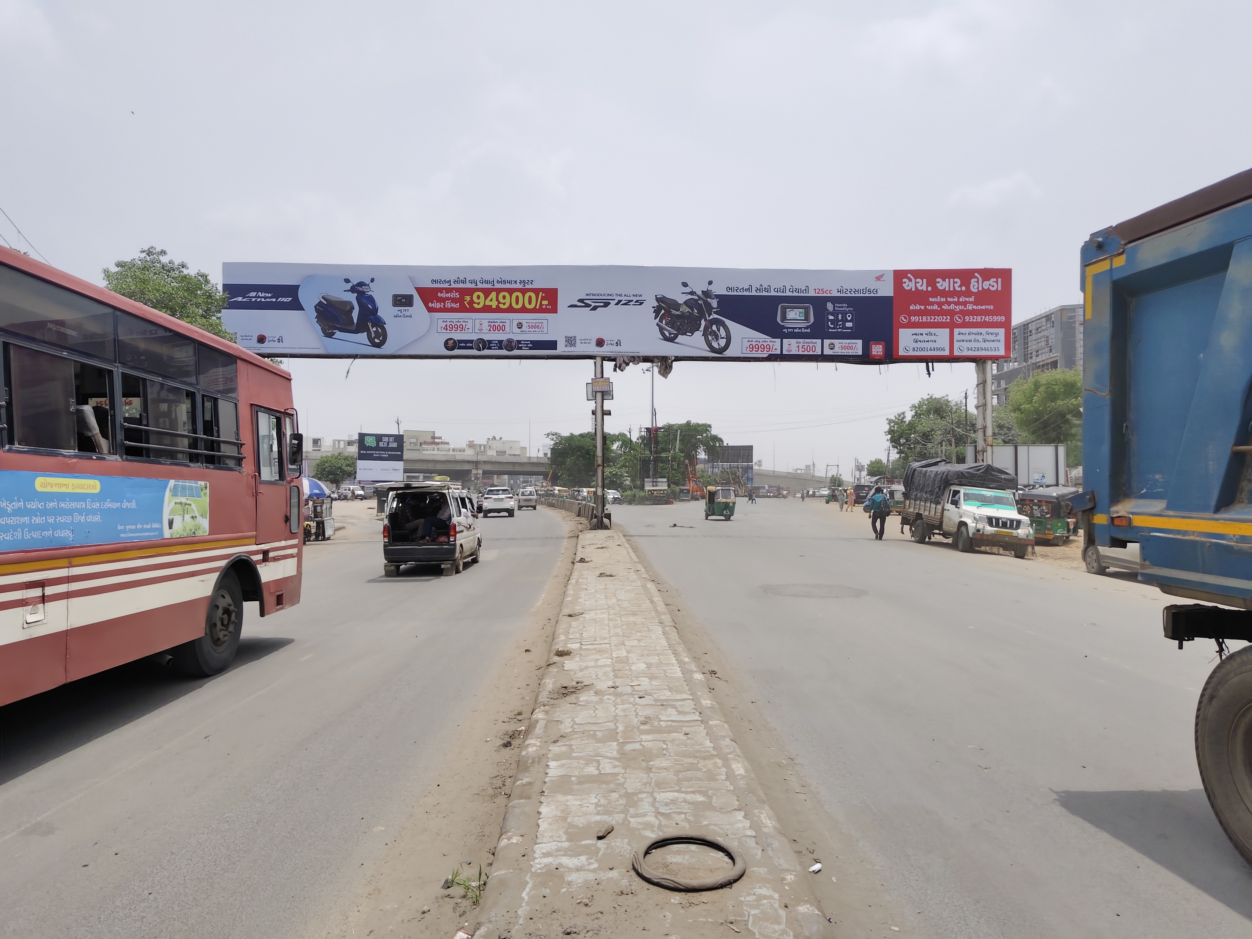 Motipura Circle — 86×10 ft — Bus Stand → Motipura Circle