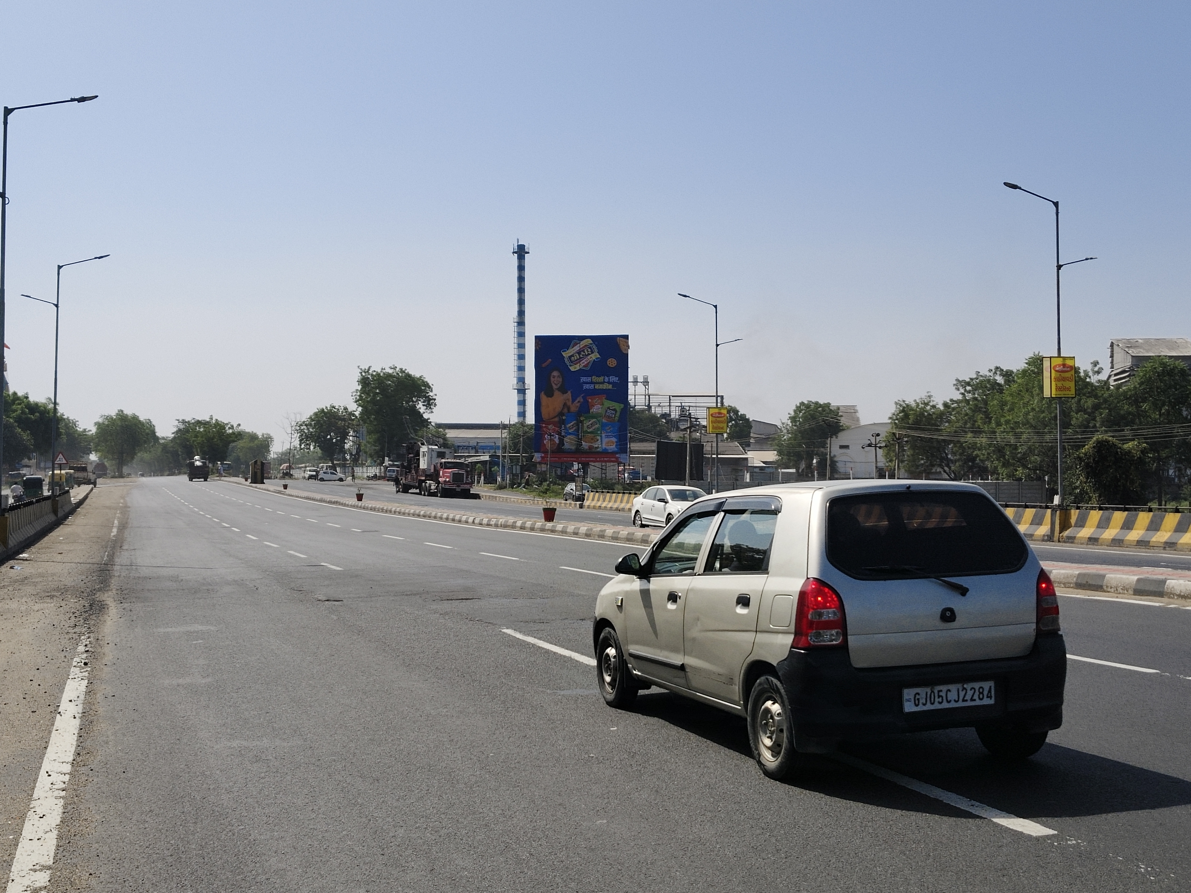 Nandasan Bridge — Opp. Meldi Mata Temple — 30×40 ft — Mehsana → Ahmedabad