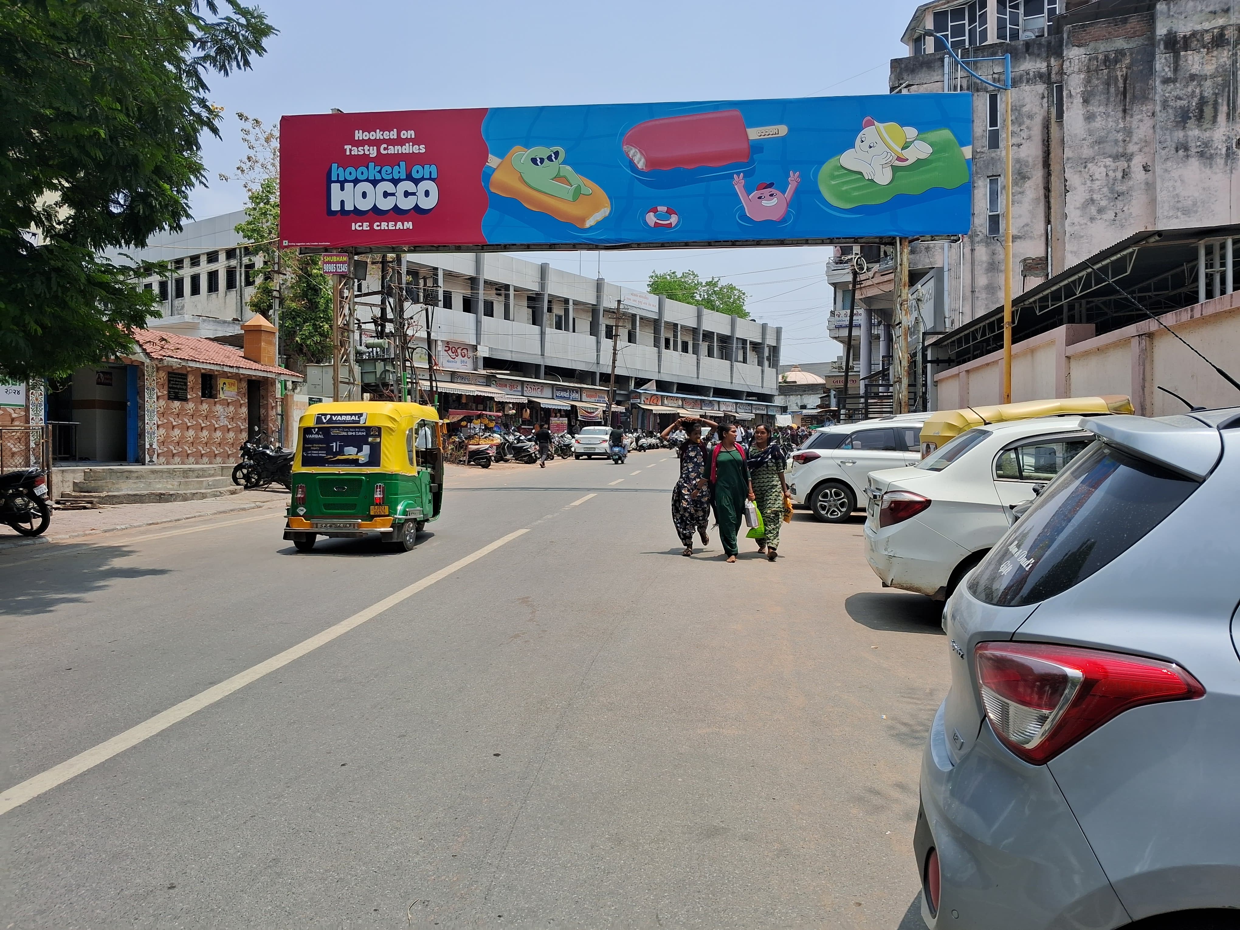 Toranwali Chowk — Nagarpalika / Main Bazar — 50×10 ft — Arvind Baug → Toranwali Mata Chowk