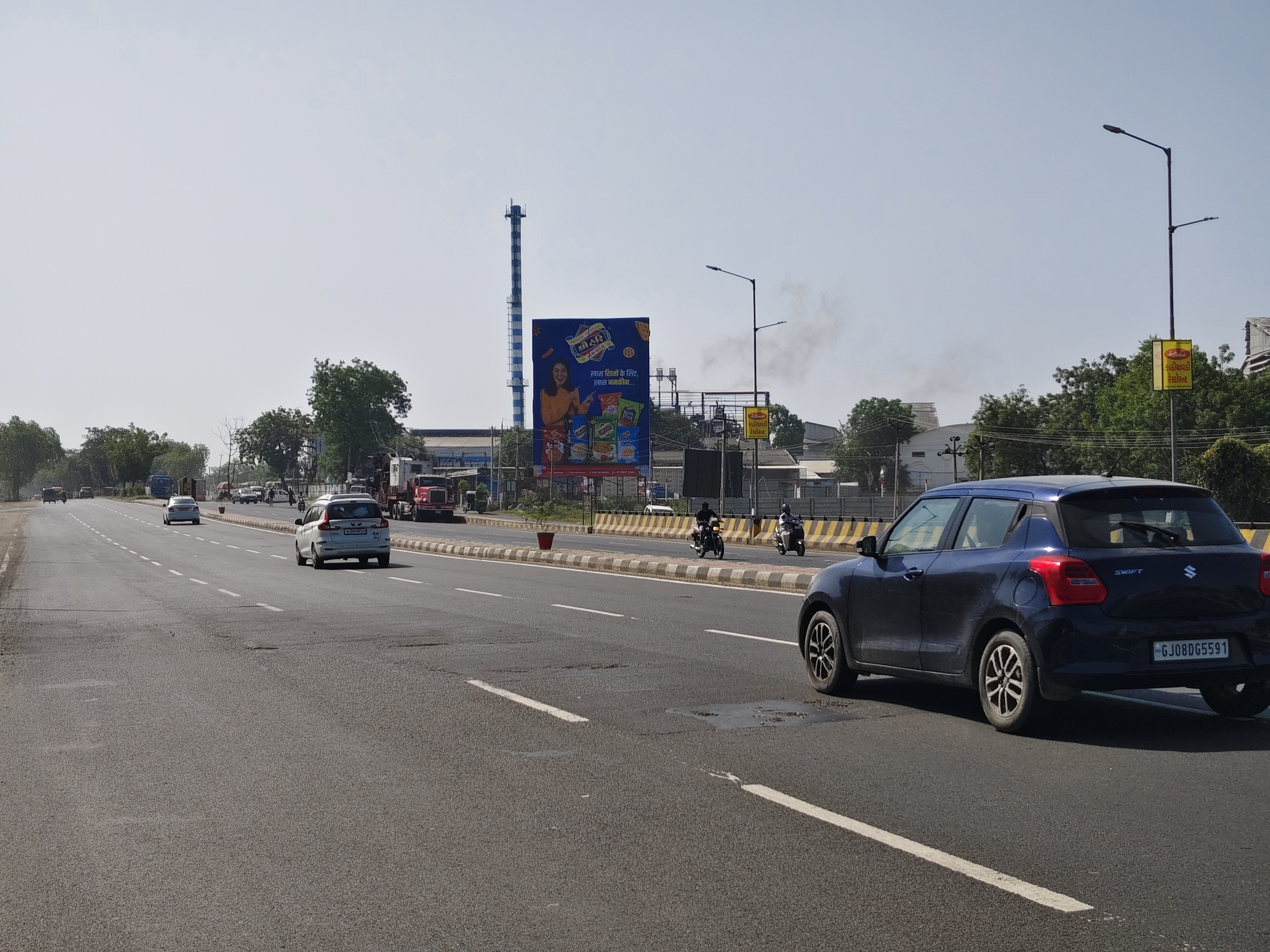 Nandasan Bridge — Opp. Meldi Mata Temple — 30×40 ft — Mehsana → Ahmedabad