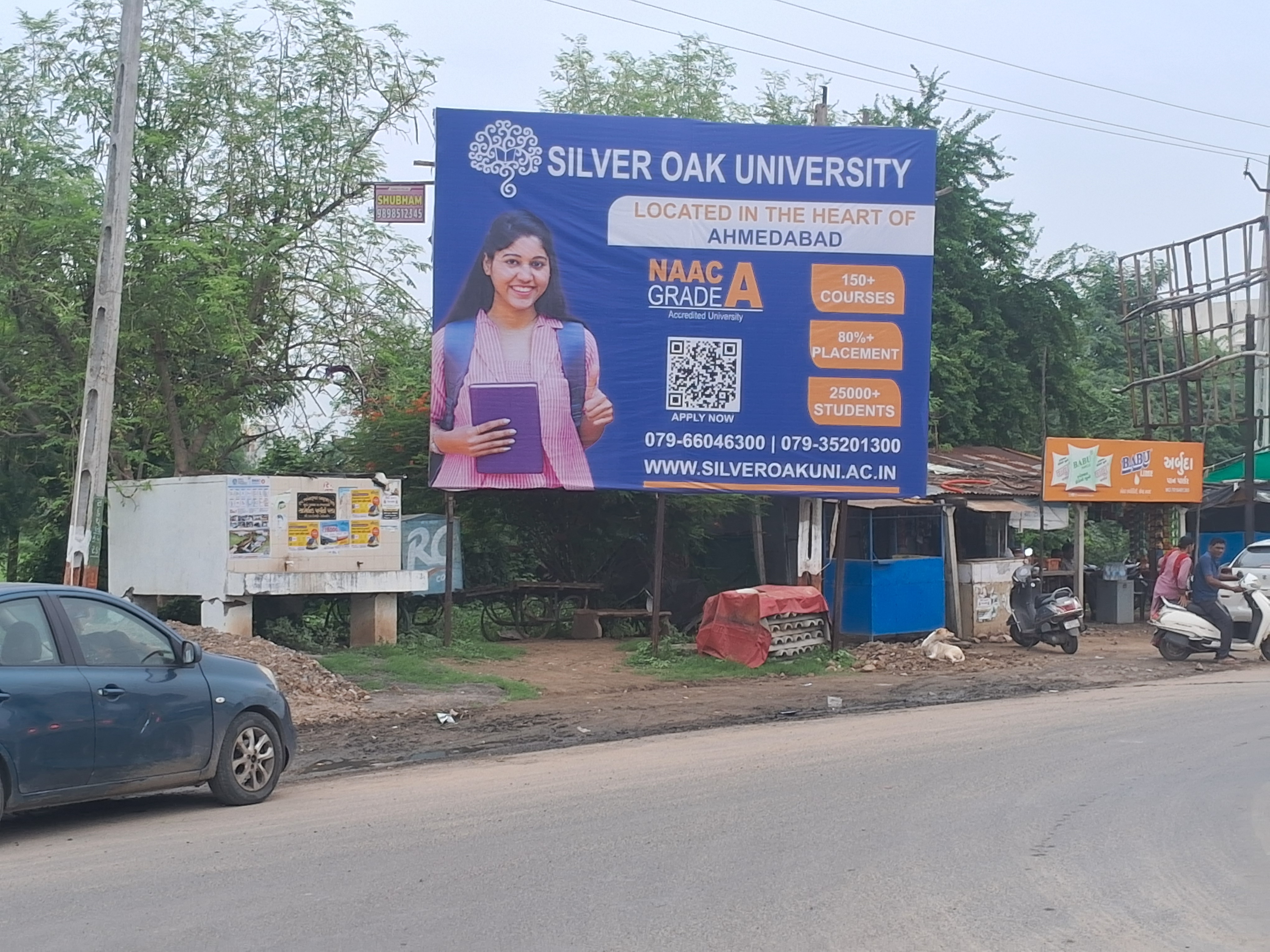 Kada Circle — Nr. S K College — 20×15 ft — Mehsana Circle → Gozariya