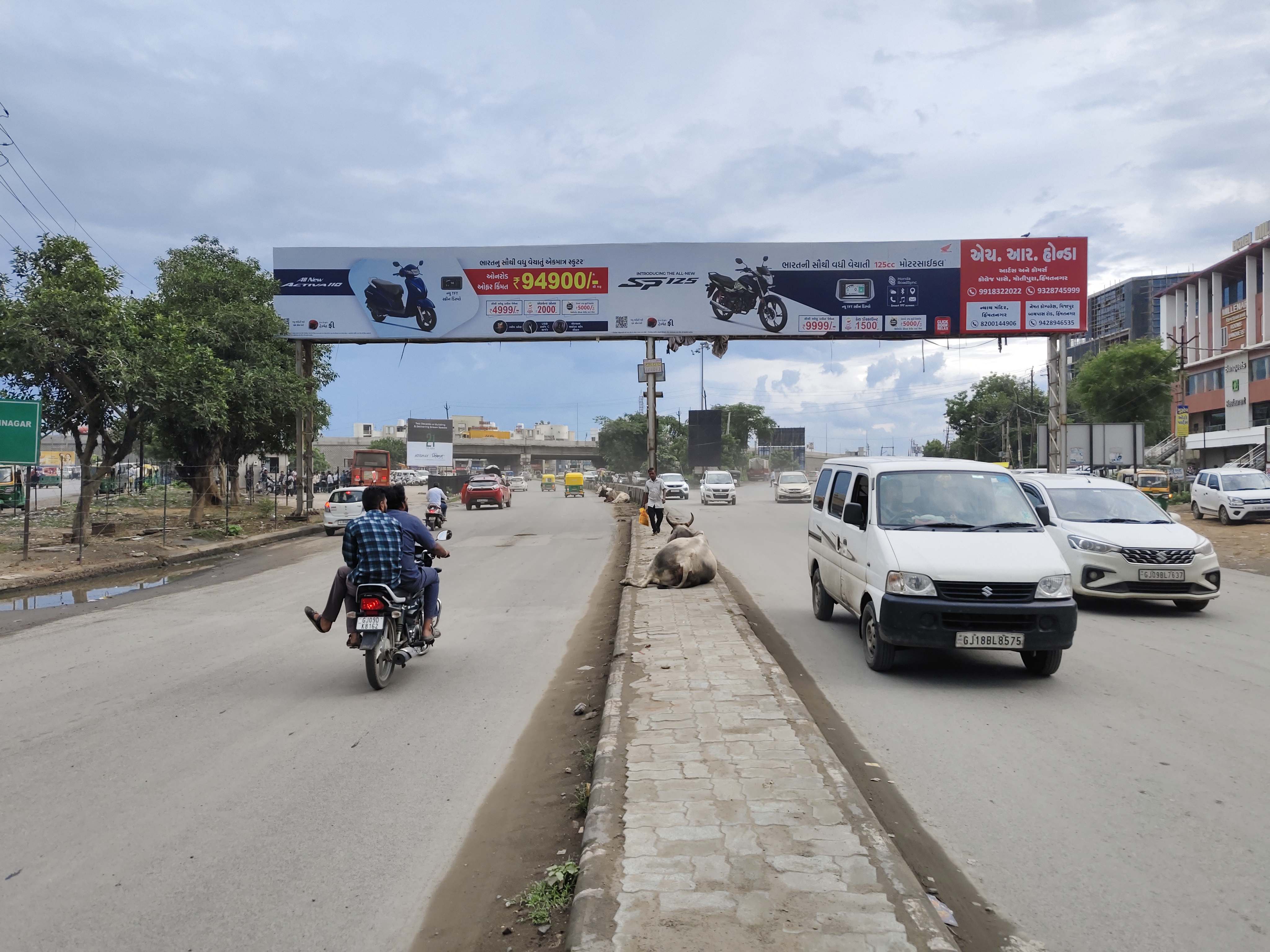 Motipura Circle — 86×10 ft — Bus Stand → Motipura Circle
