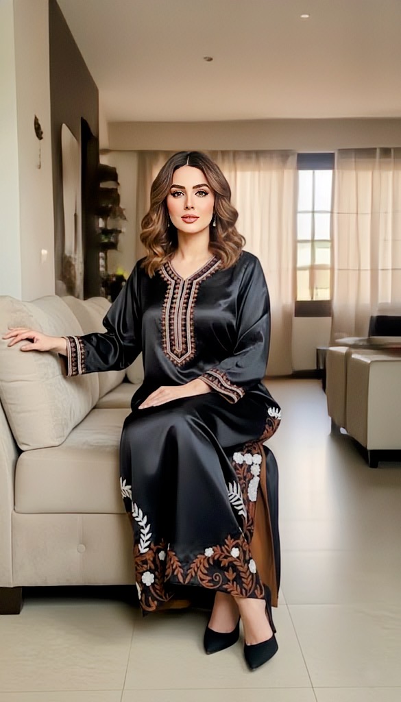 Midnight Ember Kaftan