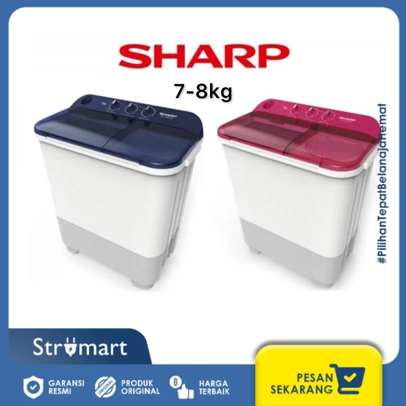 M/C 2TB SHARP ES-T75NT-BL/PK ( Rp. 1.450.000,- )
