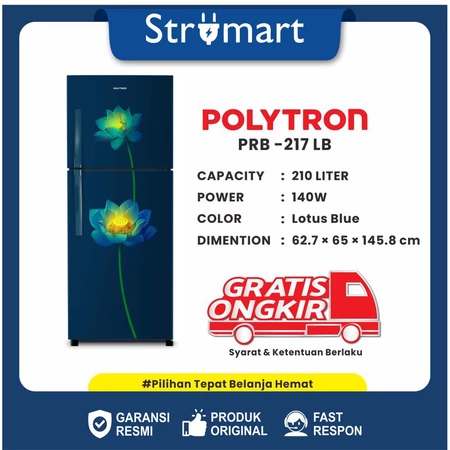 KULKAS 2PT POLYTRON PRB-217