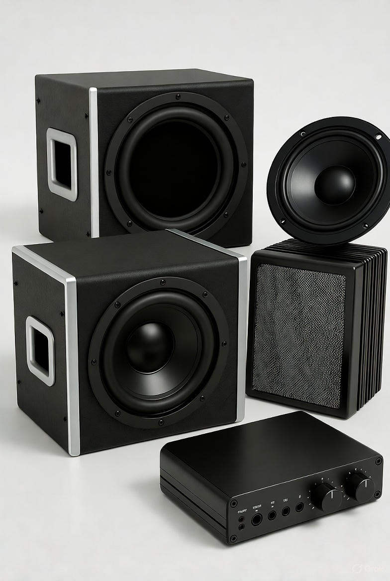 Professional Audio Speaker Set