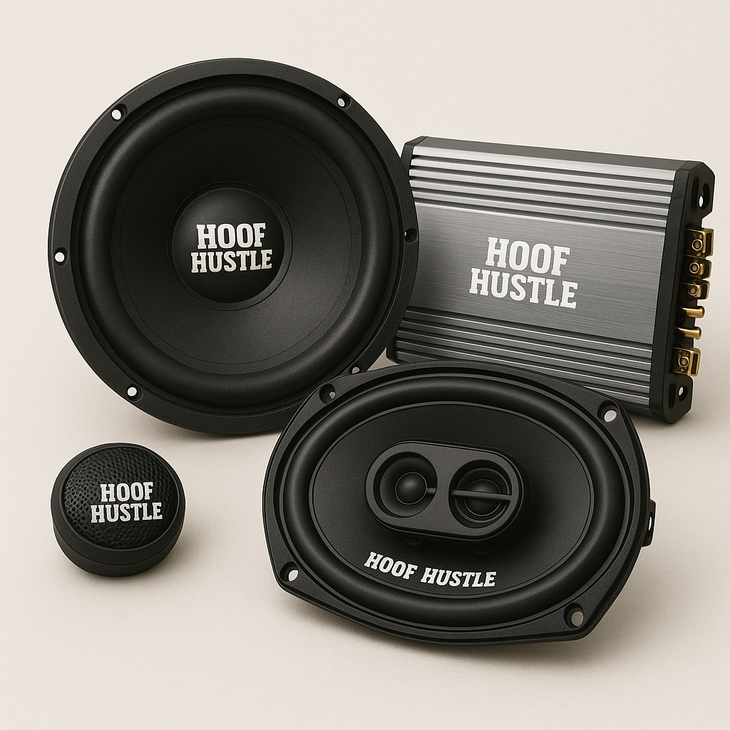 Hoof Hustle Car Audio Set