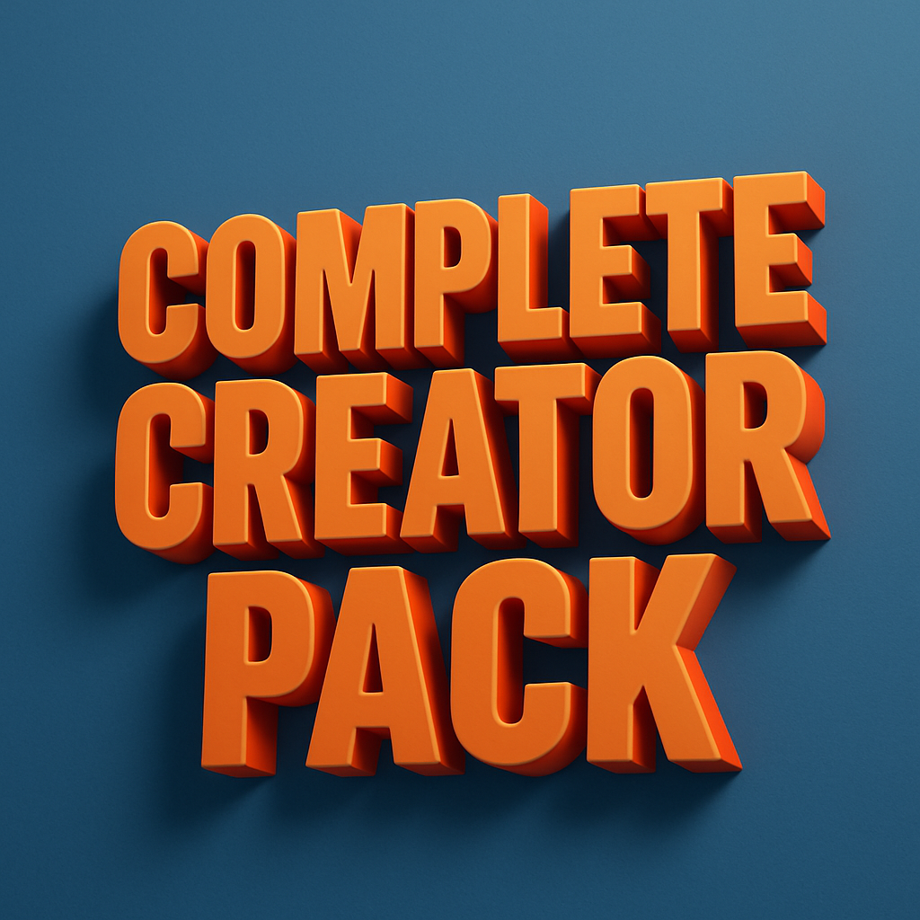 Complete Creator Pack