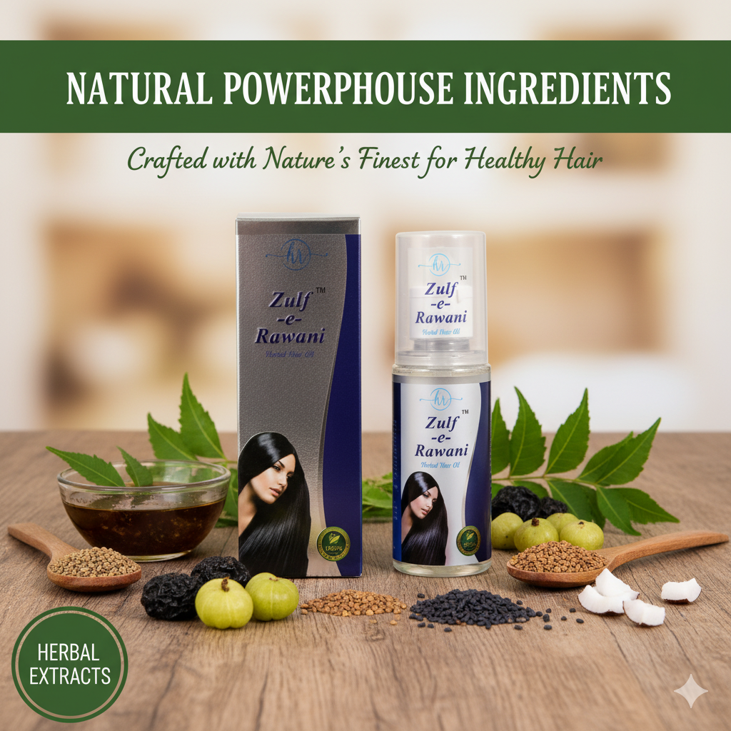 Zulf-e-Rawani Herbal Hair Oil