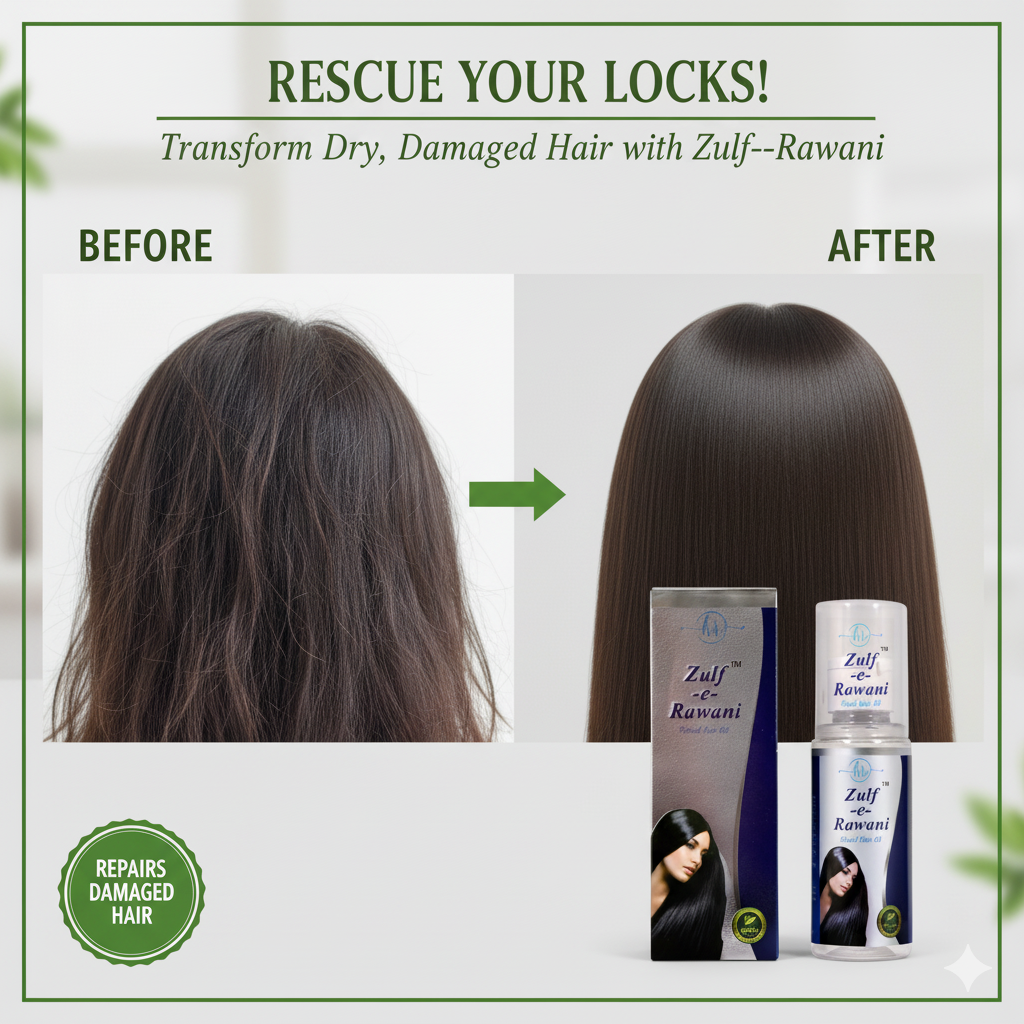Zulf-e-Rawani Herbal Hair Oil