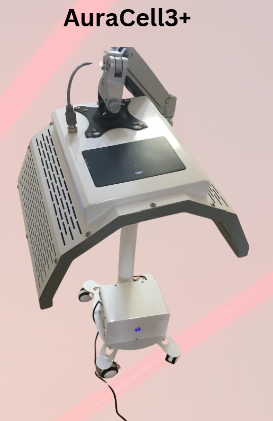 AuraCell3+ (3-wavelength LED PDT Device)