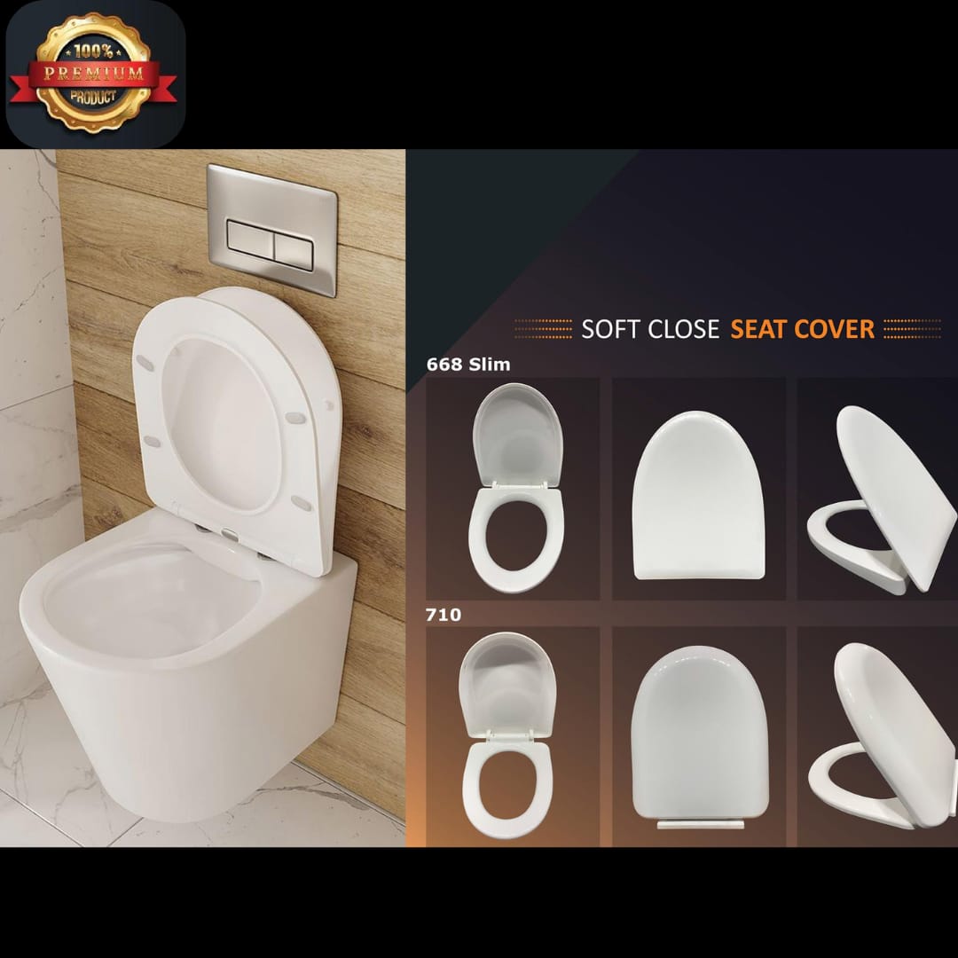 18.   Wall Mount Comode Cover