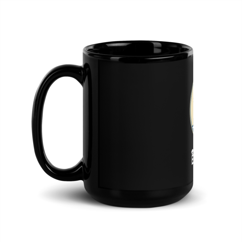 Black Glossy Mug