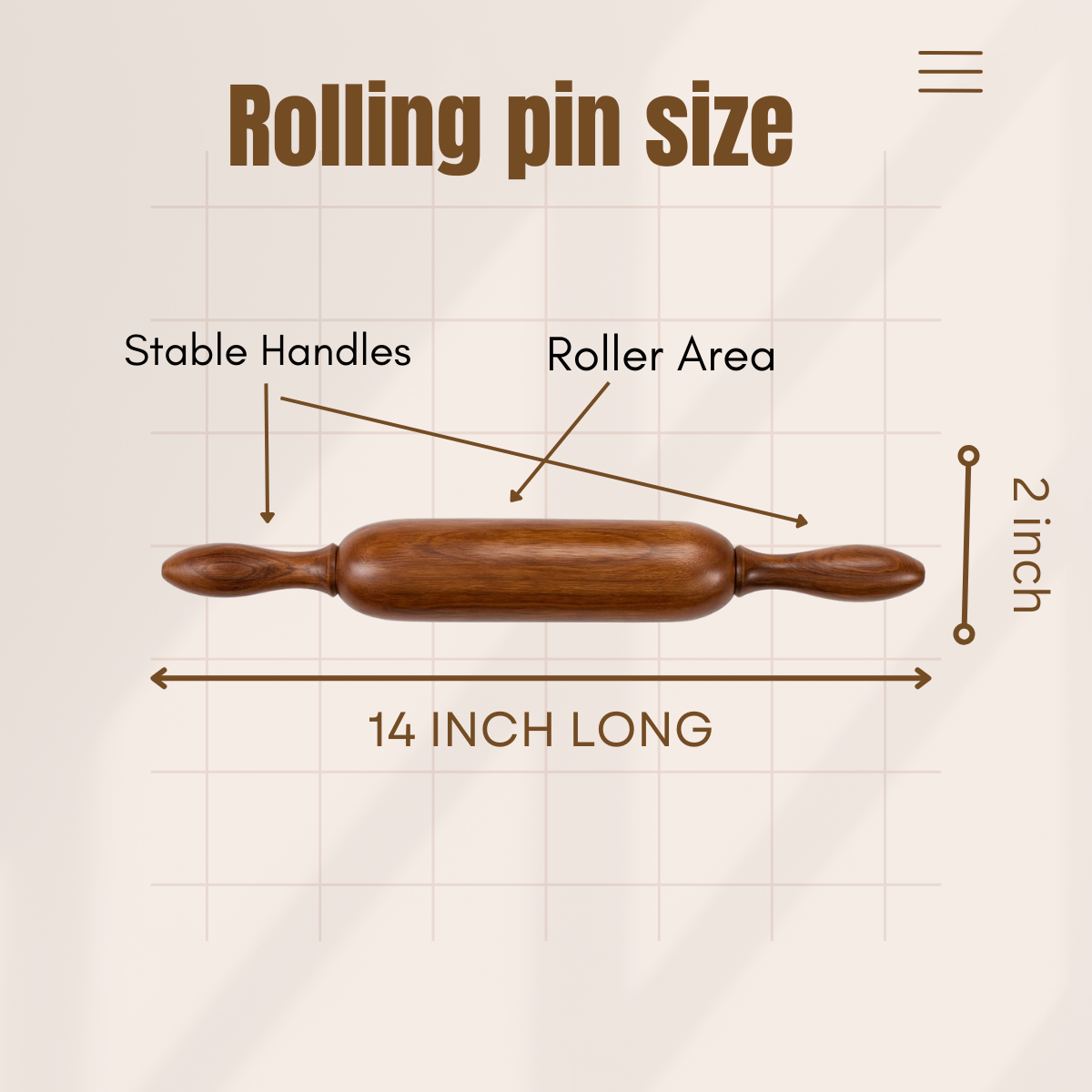 Premium  Sheesham Wooden Automatic Rolling Pin Belan with Steel Rod Mechanism