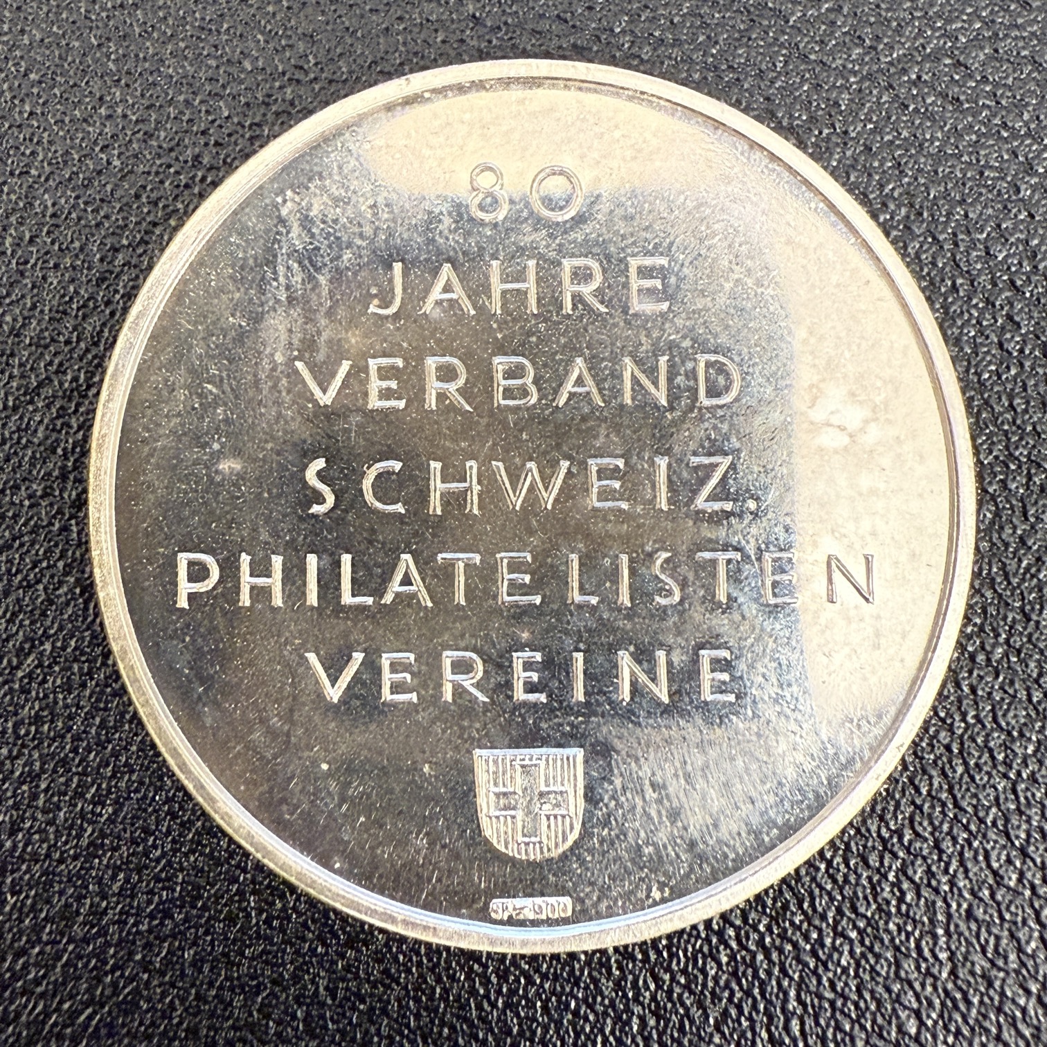 Gedenkmünze Philatelisten Kongress Luzern 1970