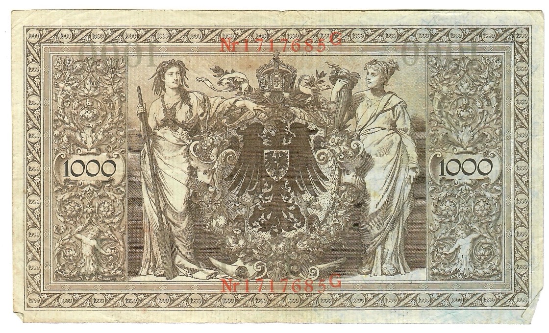 Reichsbanknote 1000 Mark
