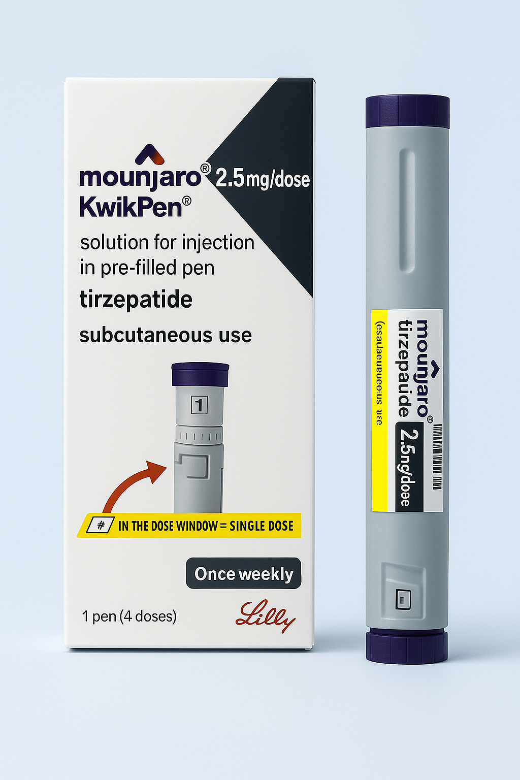 Mounjaro Tirzepatide 2.5 mg Injection