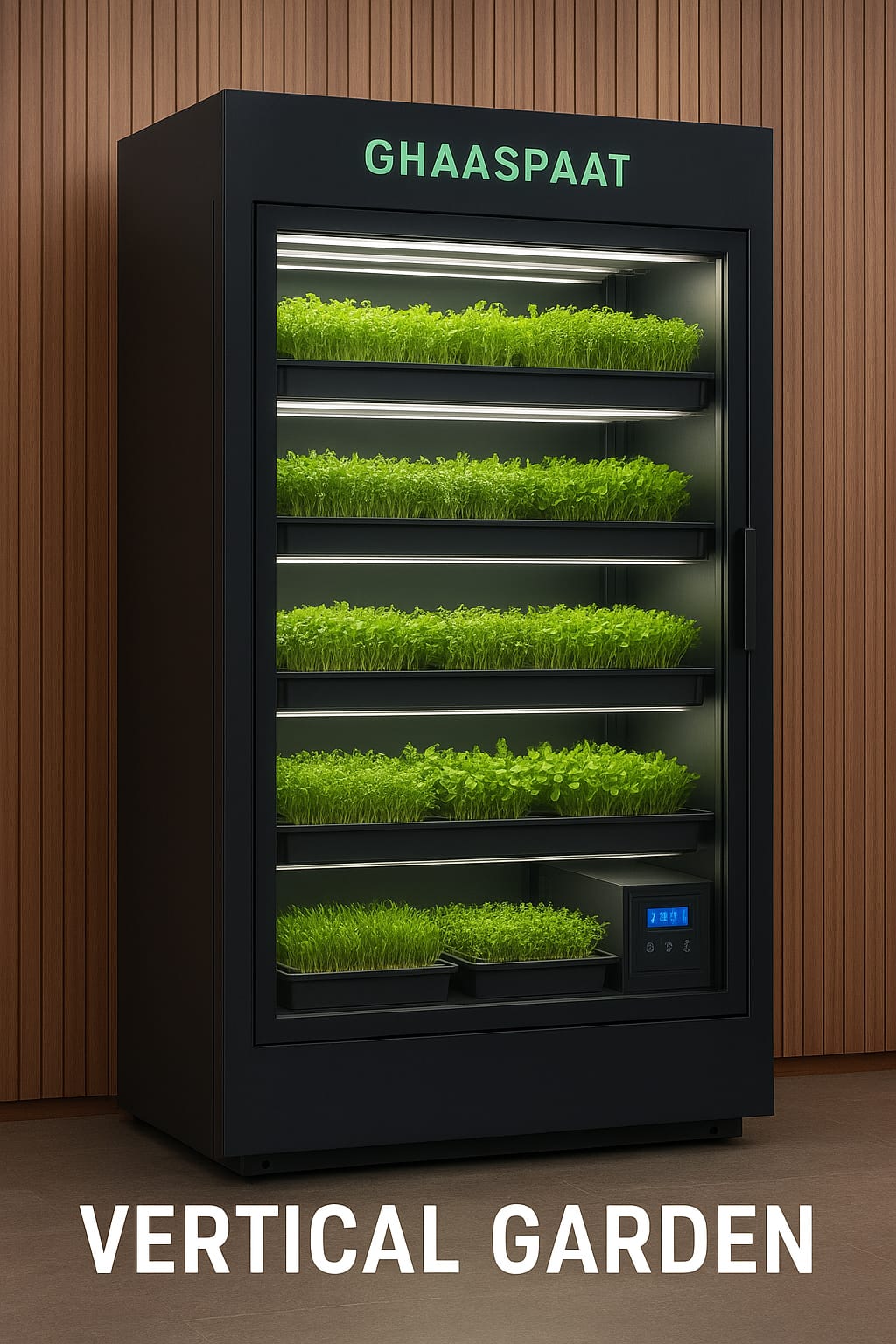 Vertical Stand for Microgreens