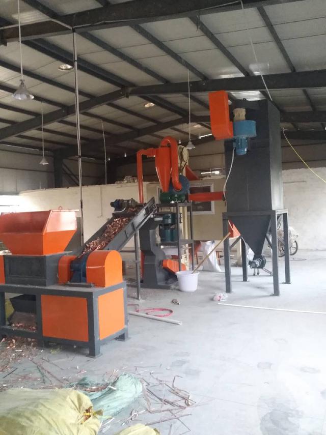 Scrap electronic board pcb recycling machine