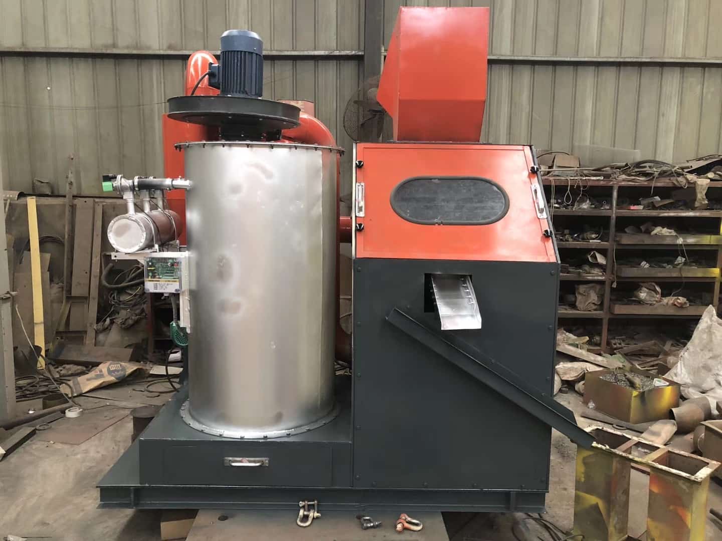 Scrap copper wire shredder recycling machine