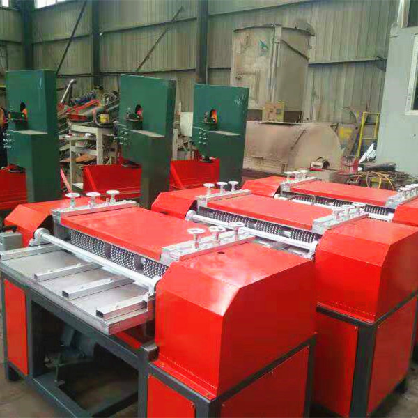 Aluminium copper radiator stripping machine