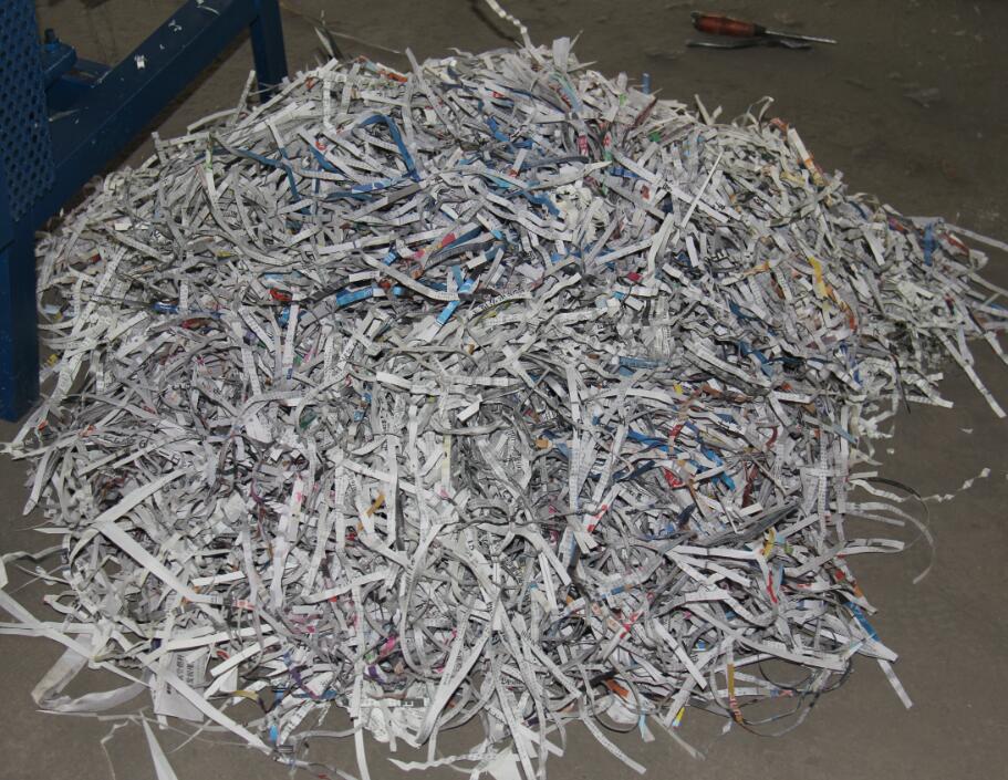  Industrial Waste book paper document cutting shredder machine