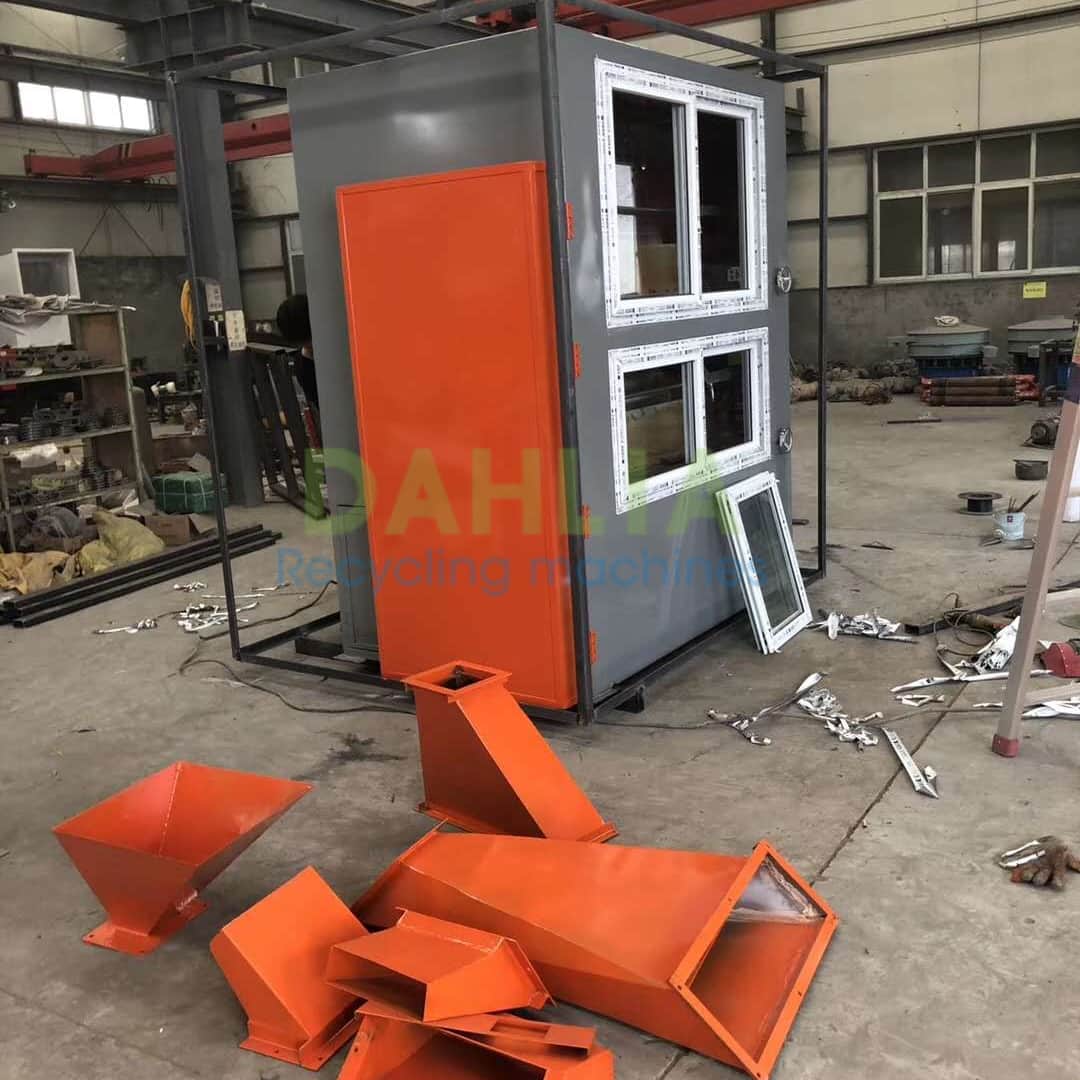 Fine Copper separator machine from plastic mixture