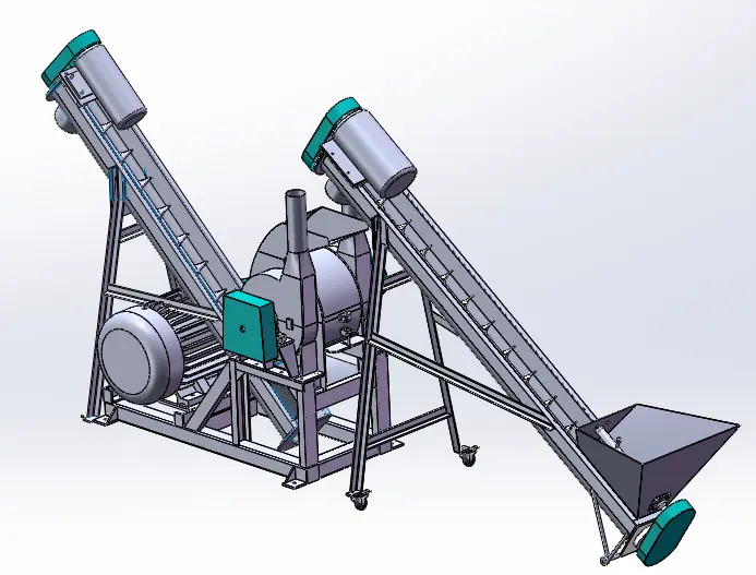 PVC wallpaper scrap separator machine
