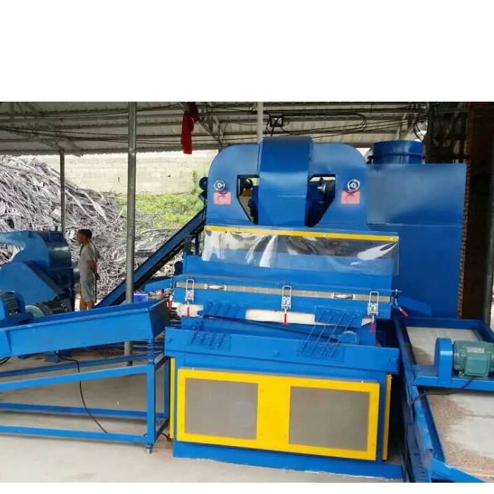 Automatic copper cable wire recovery machine for recycling center
