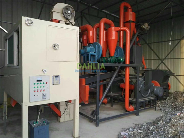 Aluminum plastic separation plant