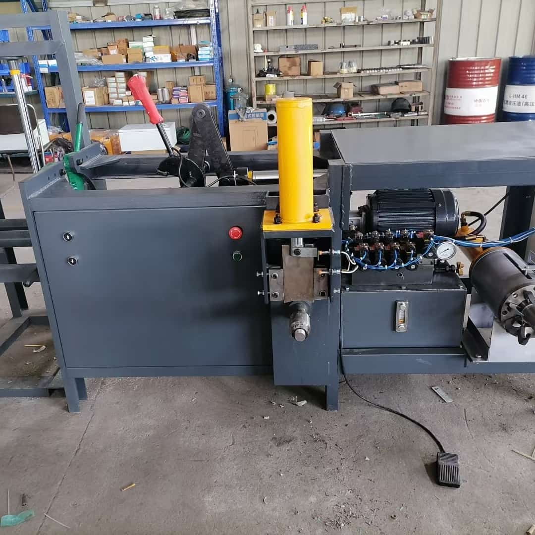 Multi-function waste motor stator Cutting Pulling Machine