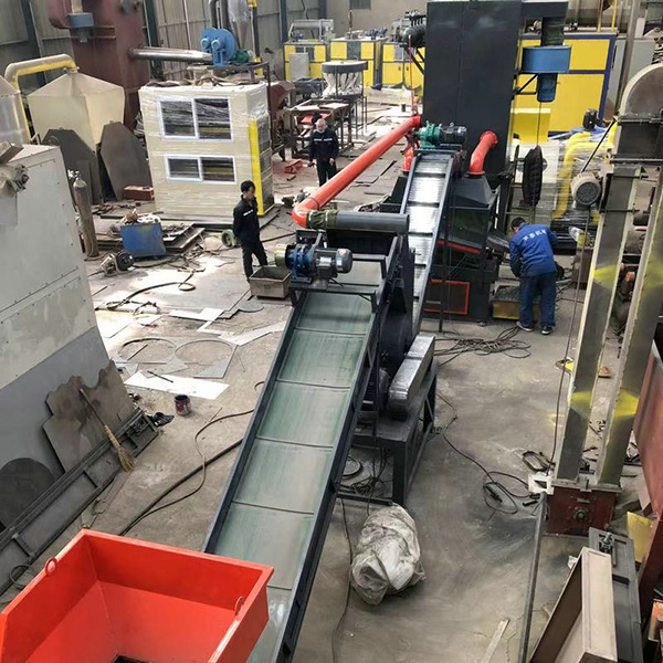 Automatic Radiator shredding recycling line