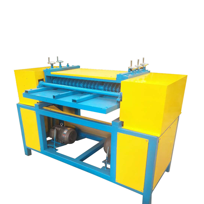 Peeling type radiator copper aluminum separator machine