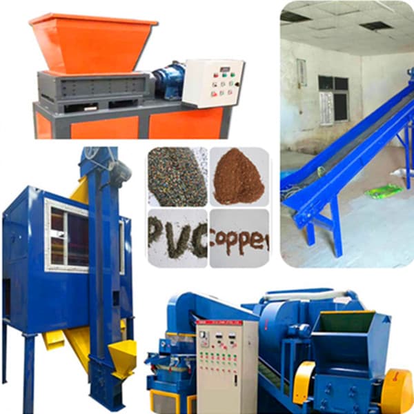 Large Electrical copper wire recycling system
