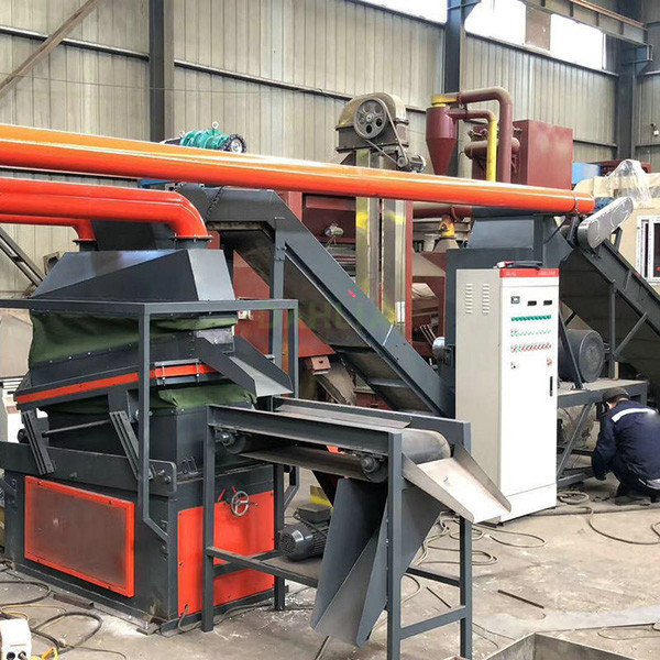 98% Metal Purity Radiator shredding recycling machine