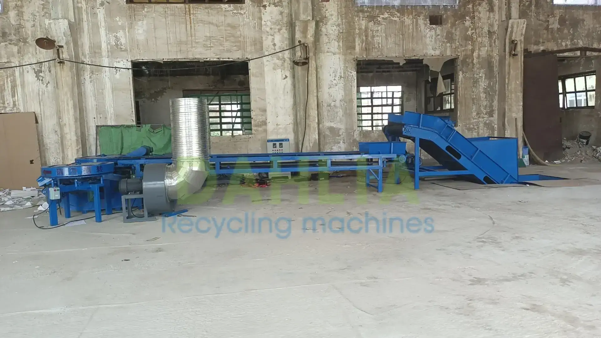 Waste book sorting equipment for paper recycling station