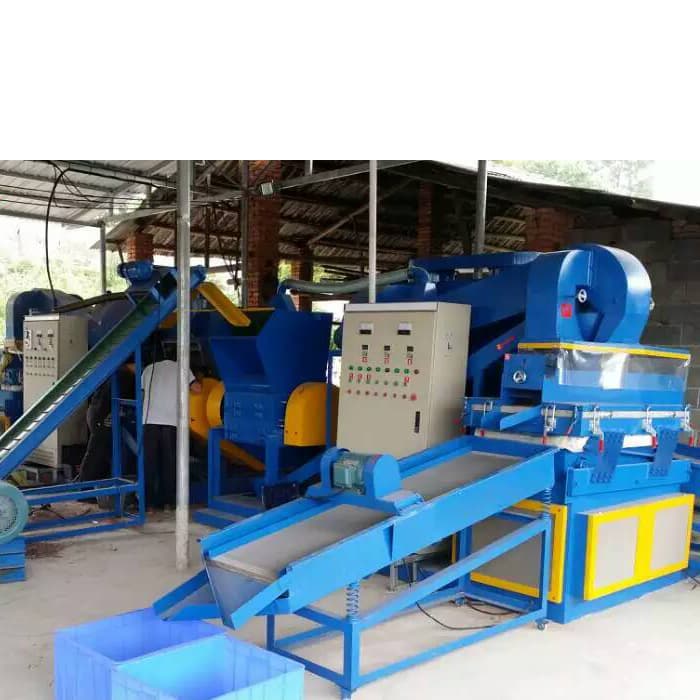 Automatic copper cable wire recovery machine for recycling center