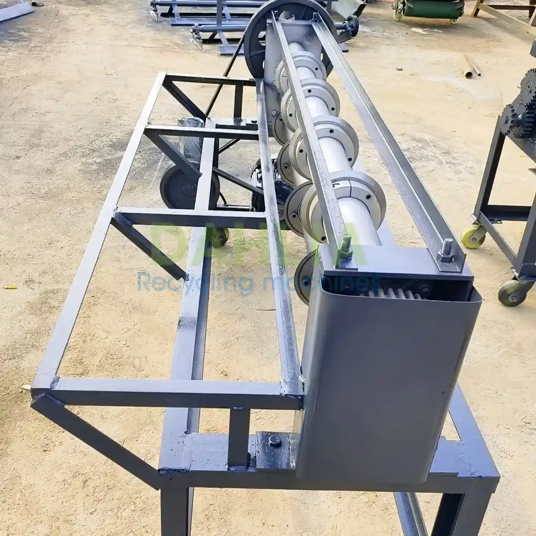 Fire-Heat Waste alu plastic panel stripping machine For Scrap ACP boards