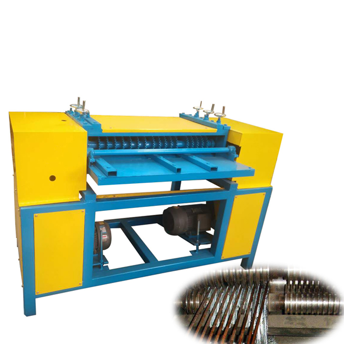 Peeling type radiator copper aluminum separator machine