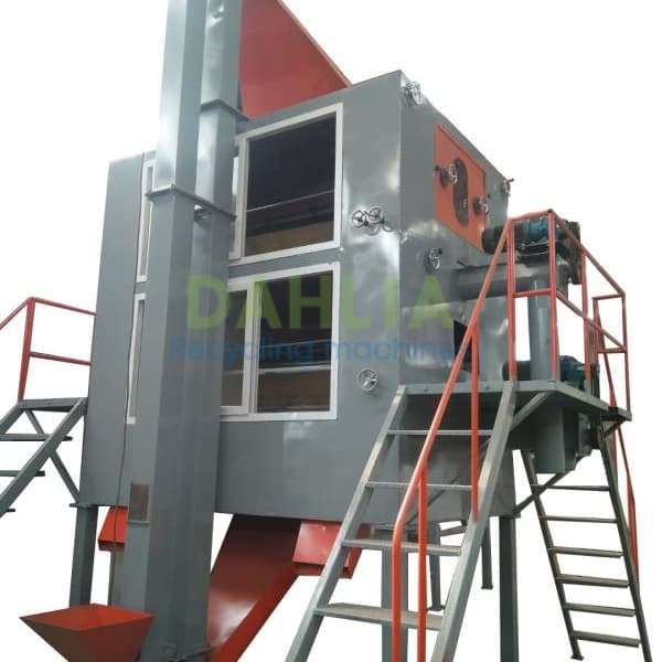 Fine Copper separator machine from plastic mixture 