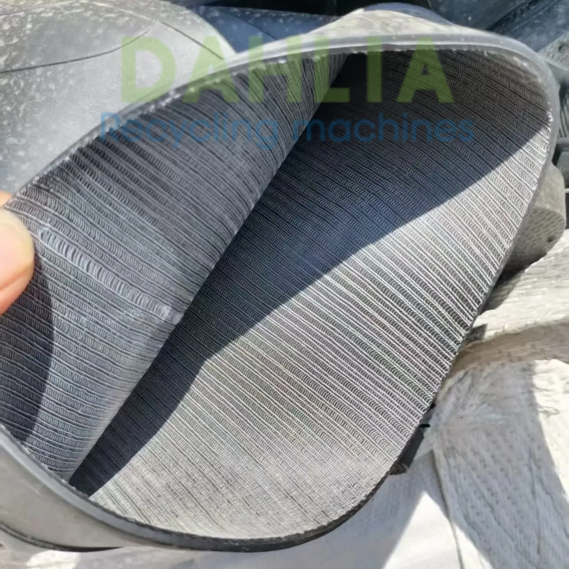Waste Rubber shoes fiber rubber separator machine