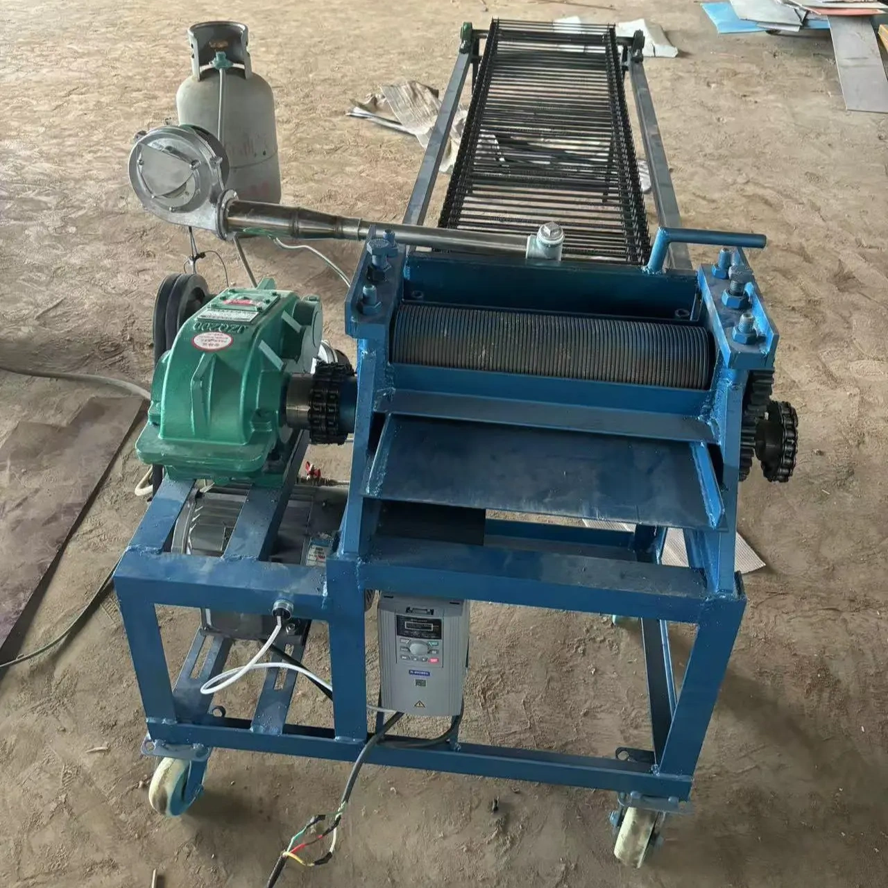 Waste alu plastic panel stripping machine