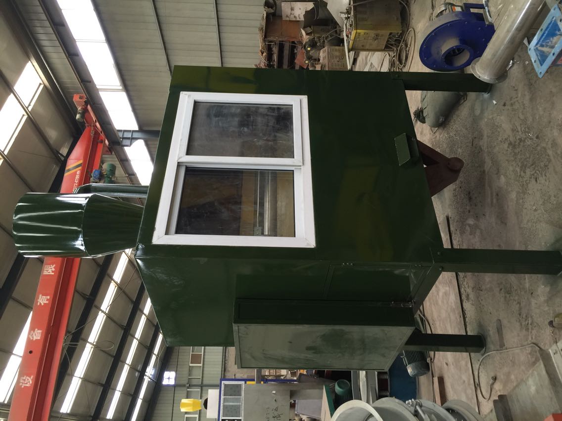 Electrostatic separation type large cable recycling machine