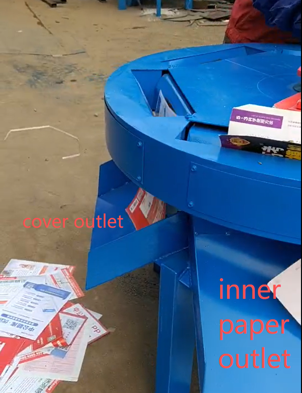 Efficient Book Glue & Cover Removal--book debinding machine