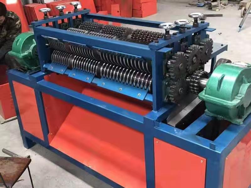 Small waste radiator brass aluminum foil stripping machine